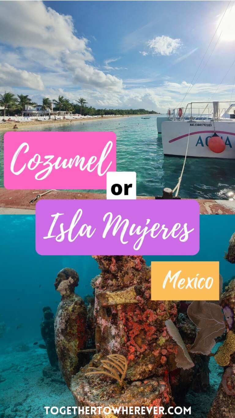 Isla Mujeres vs Cozumel Island