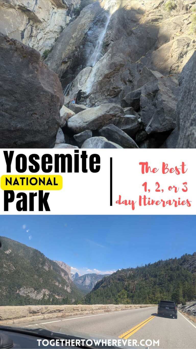 perfect days itinerary Yosemite