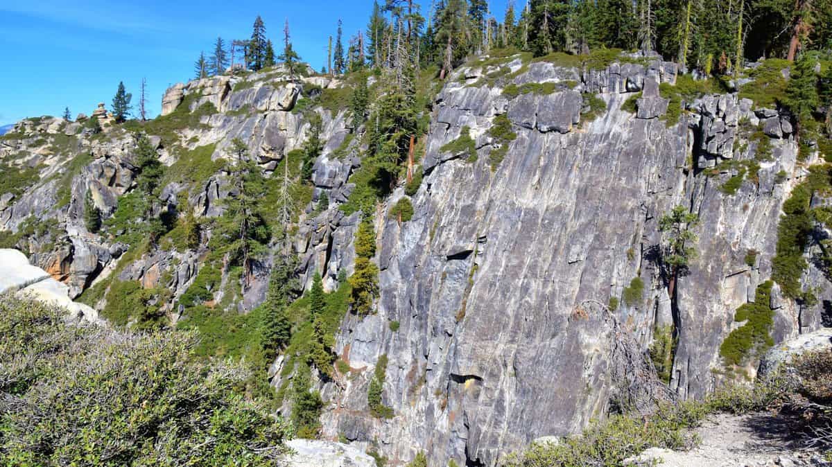 Yosemite rock climbing