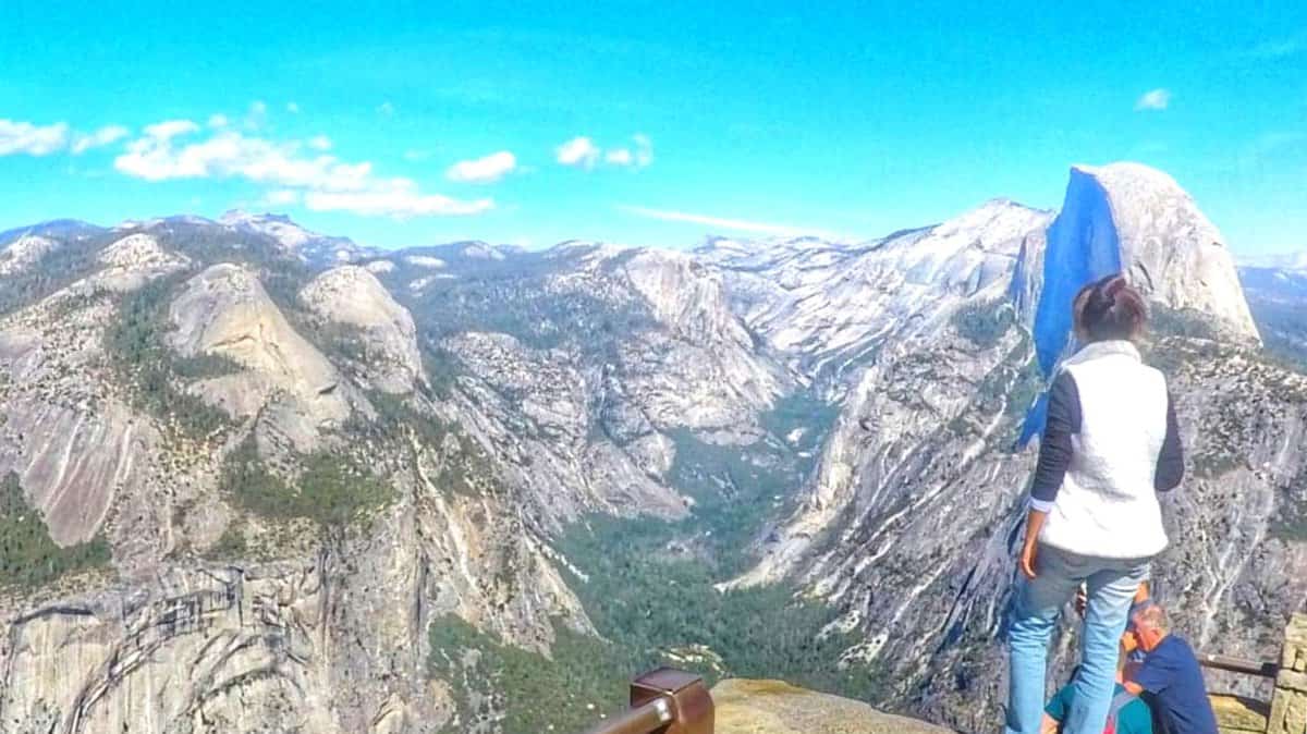 children hike Yosemite