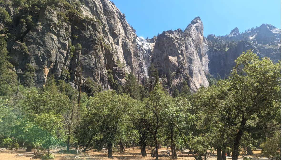 taking photos of waterfalls in Yosemite