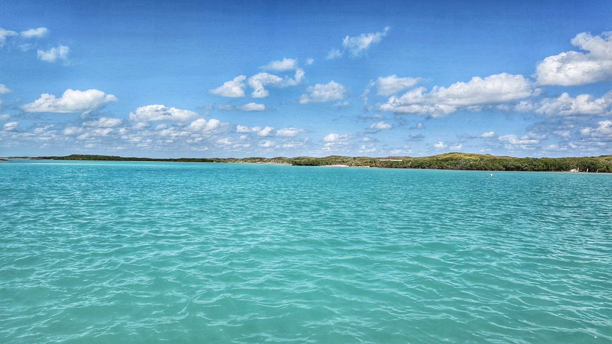 Isla Contoy from boat