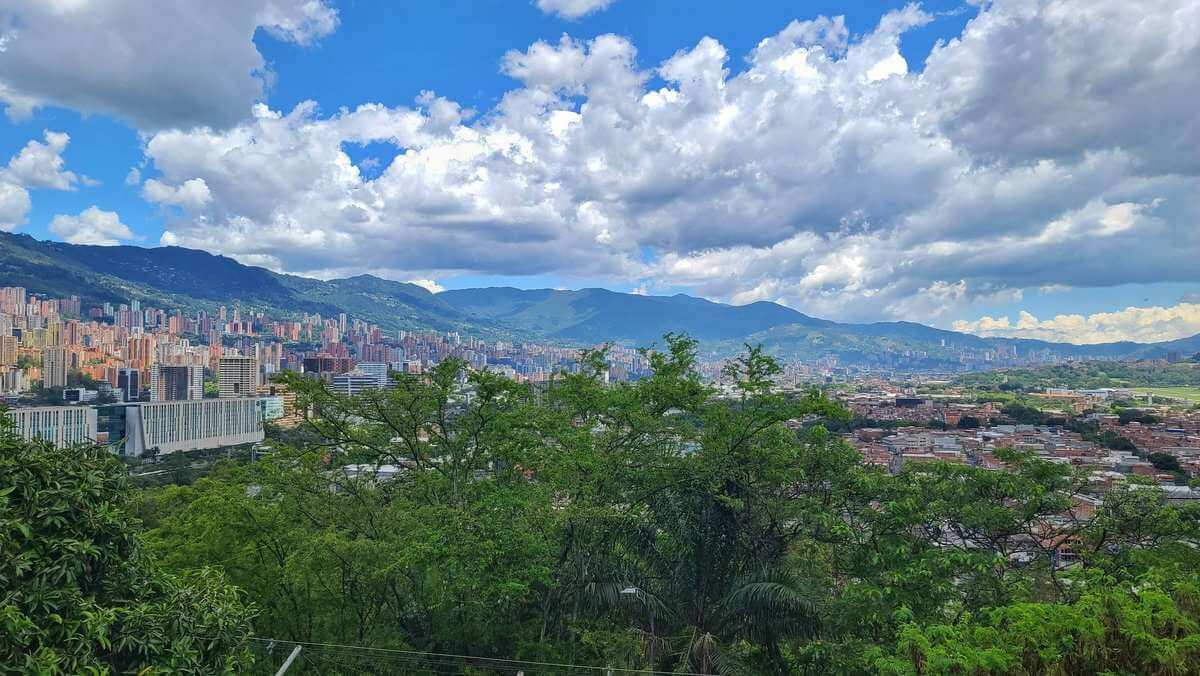 Medellin cityscape views for Colombia itinerary