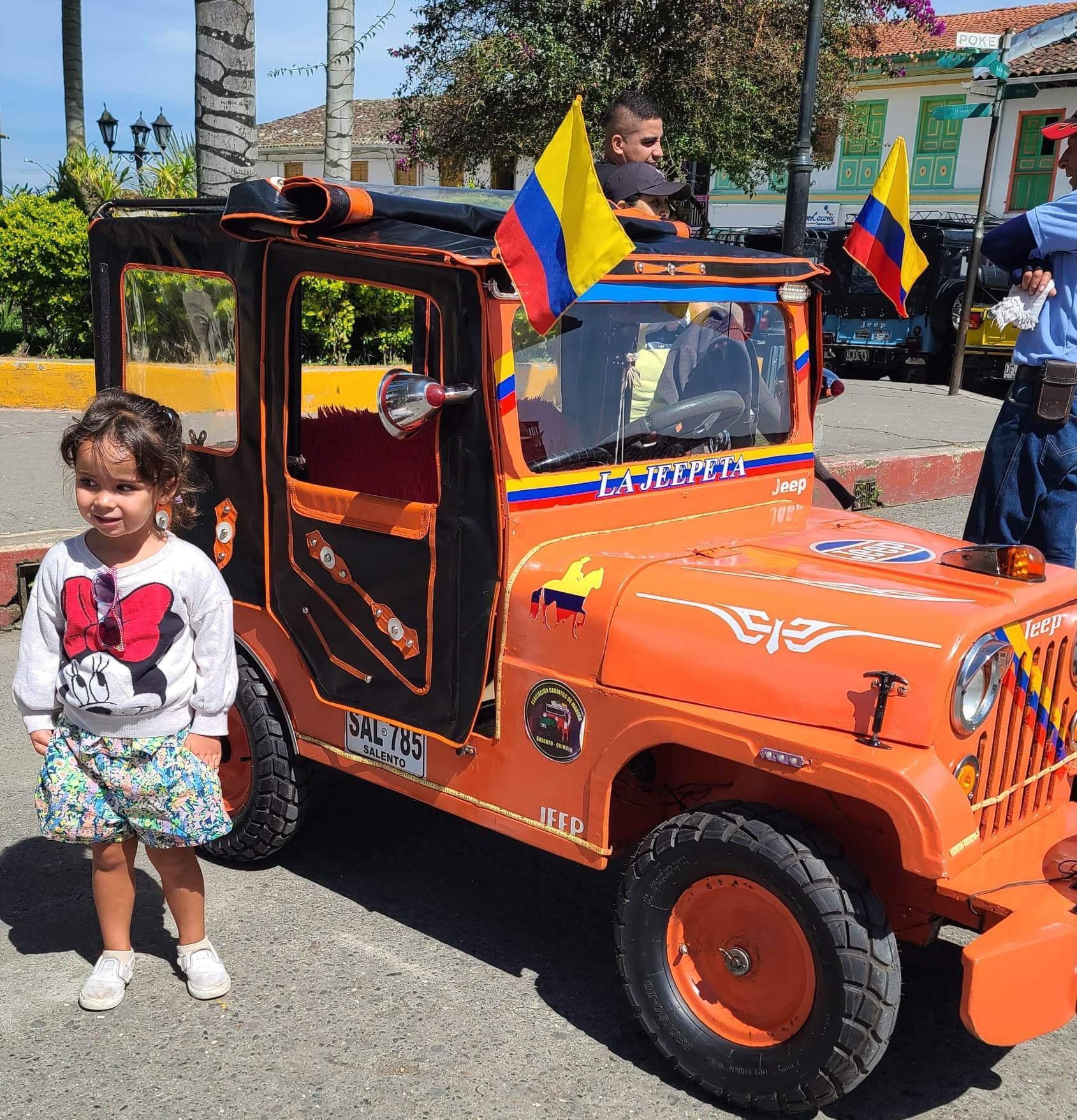 Kids Jeep Willy ride Salento town center
