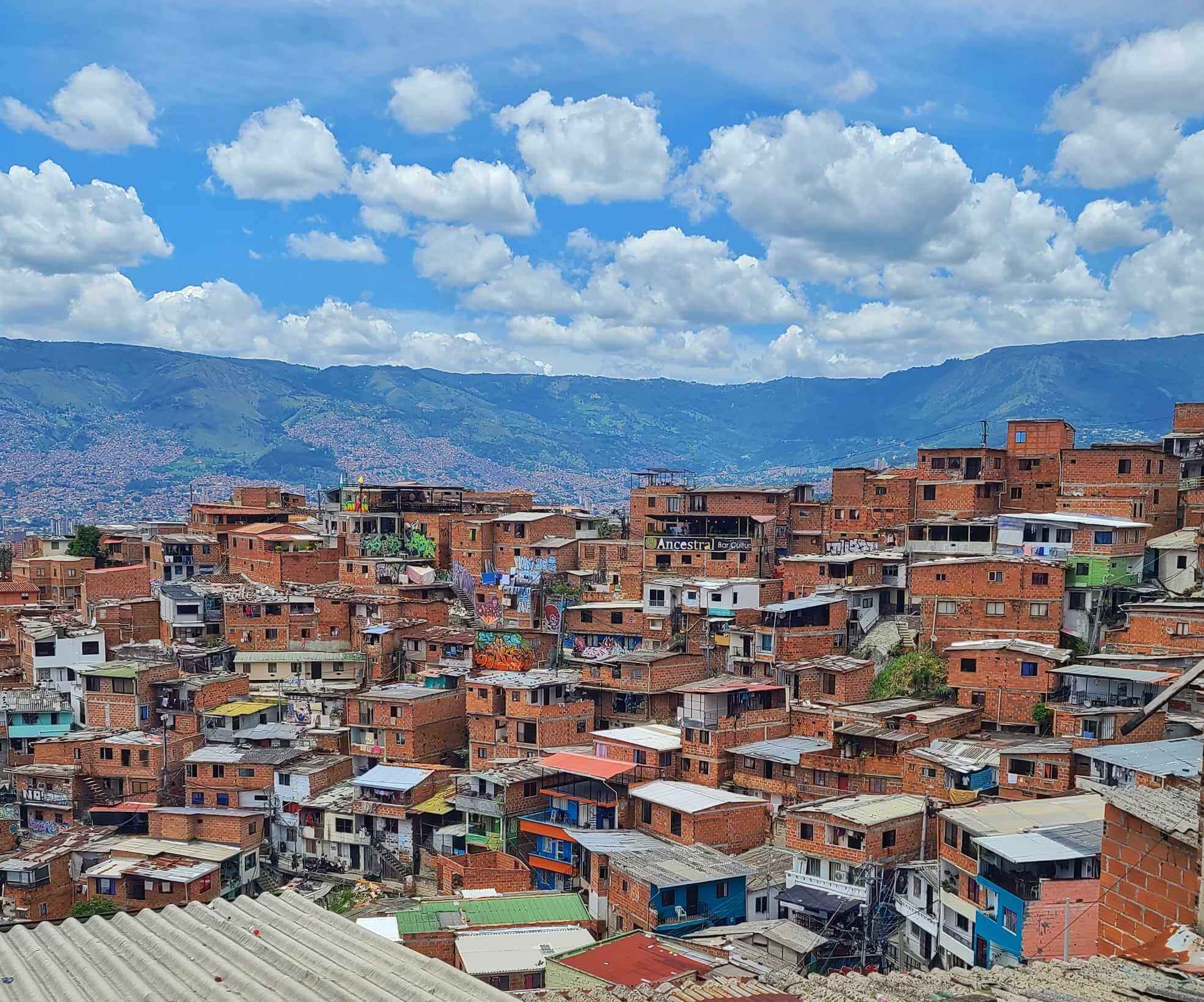 view of Comuna 13
