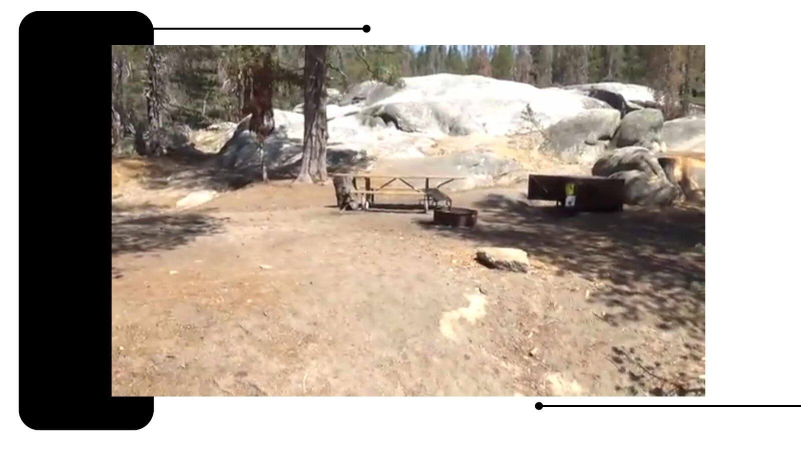 Yosemite Campground picnic