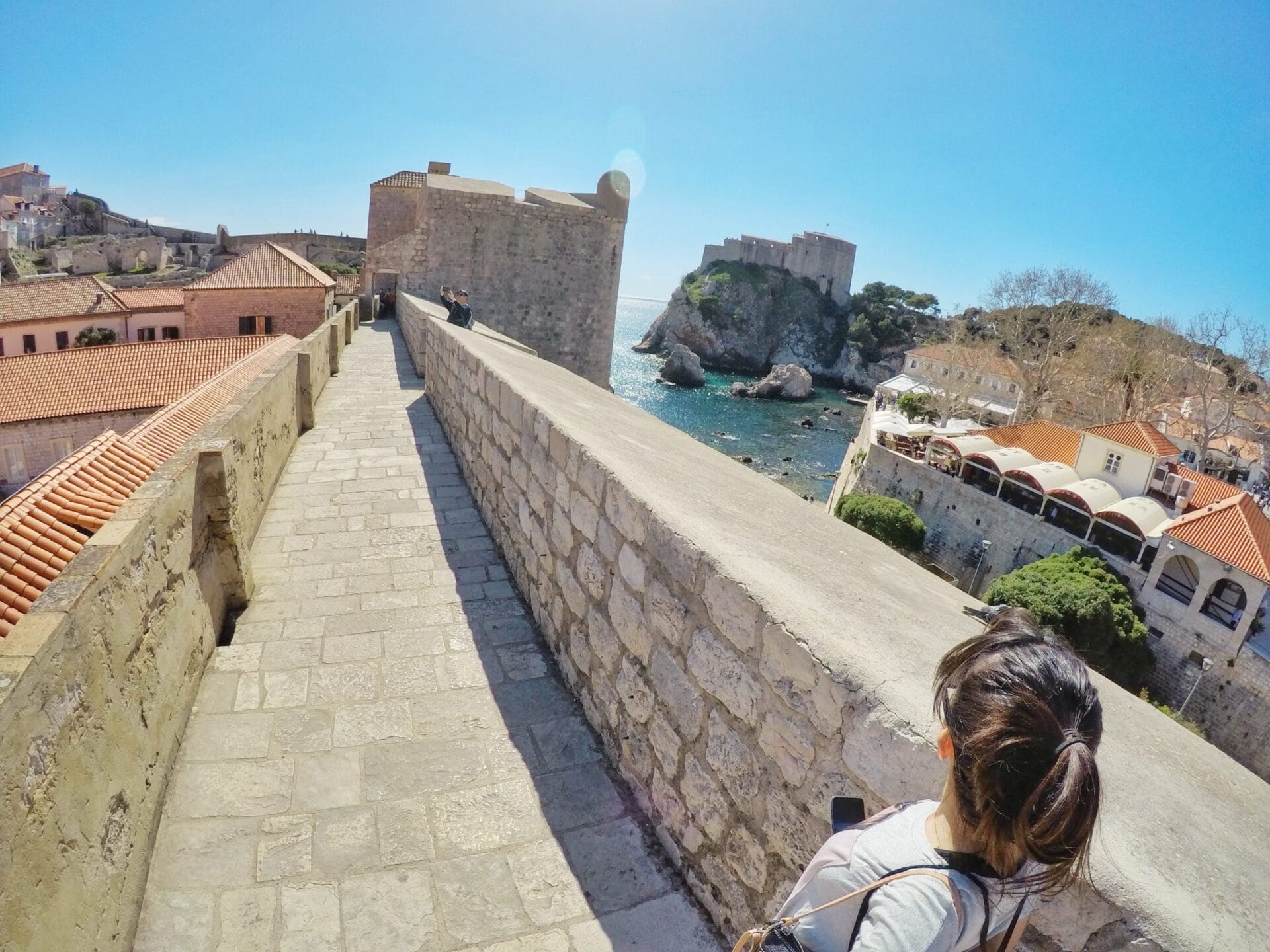 Walking Dubrovnik walls