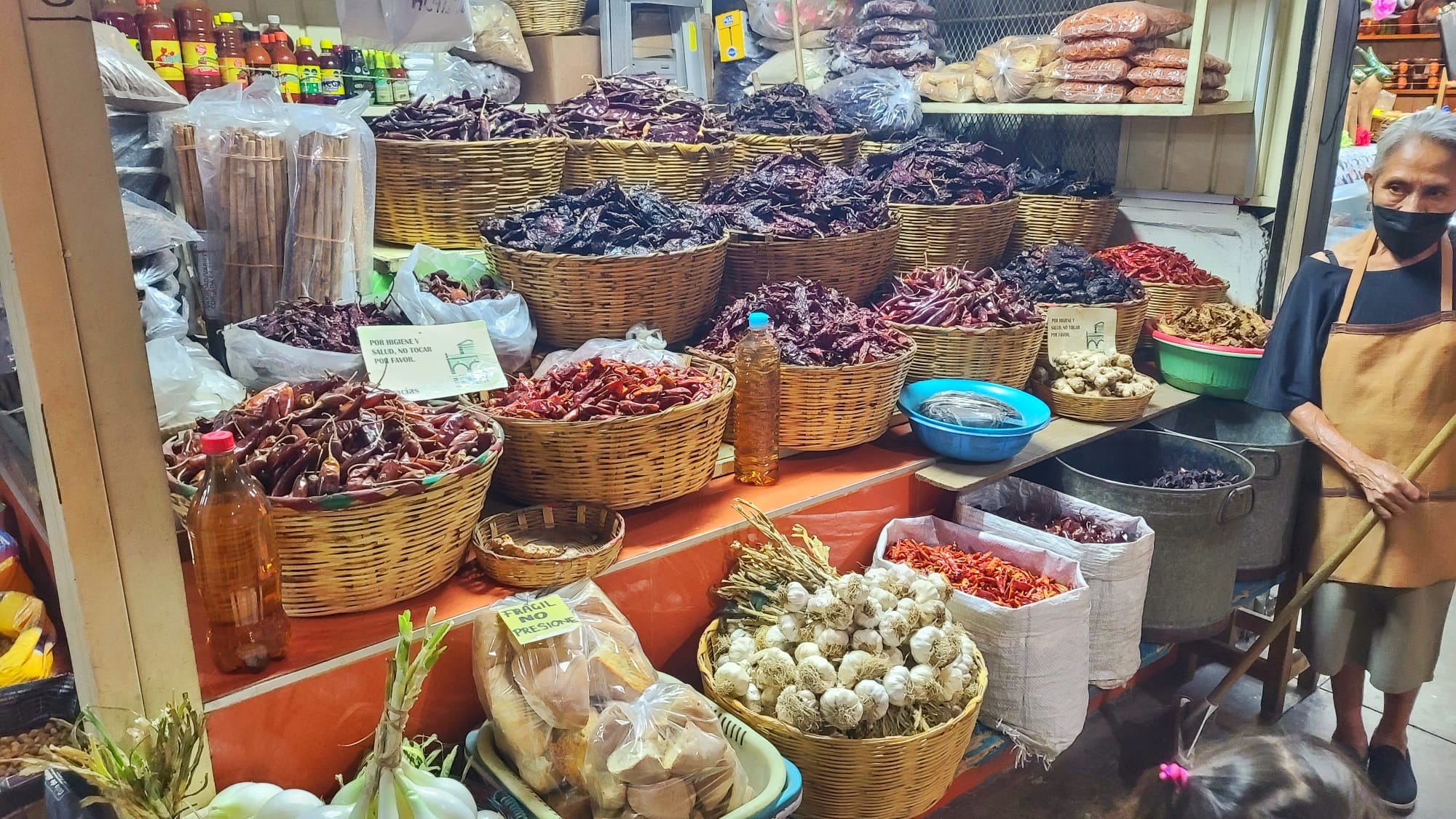 Benito Juárez market Oaxaca Mexico