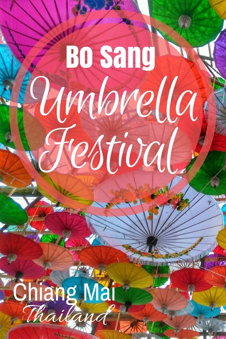 Bo Sang Umbrella Festival Chiang Mai
