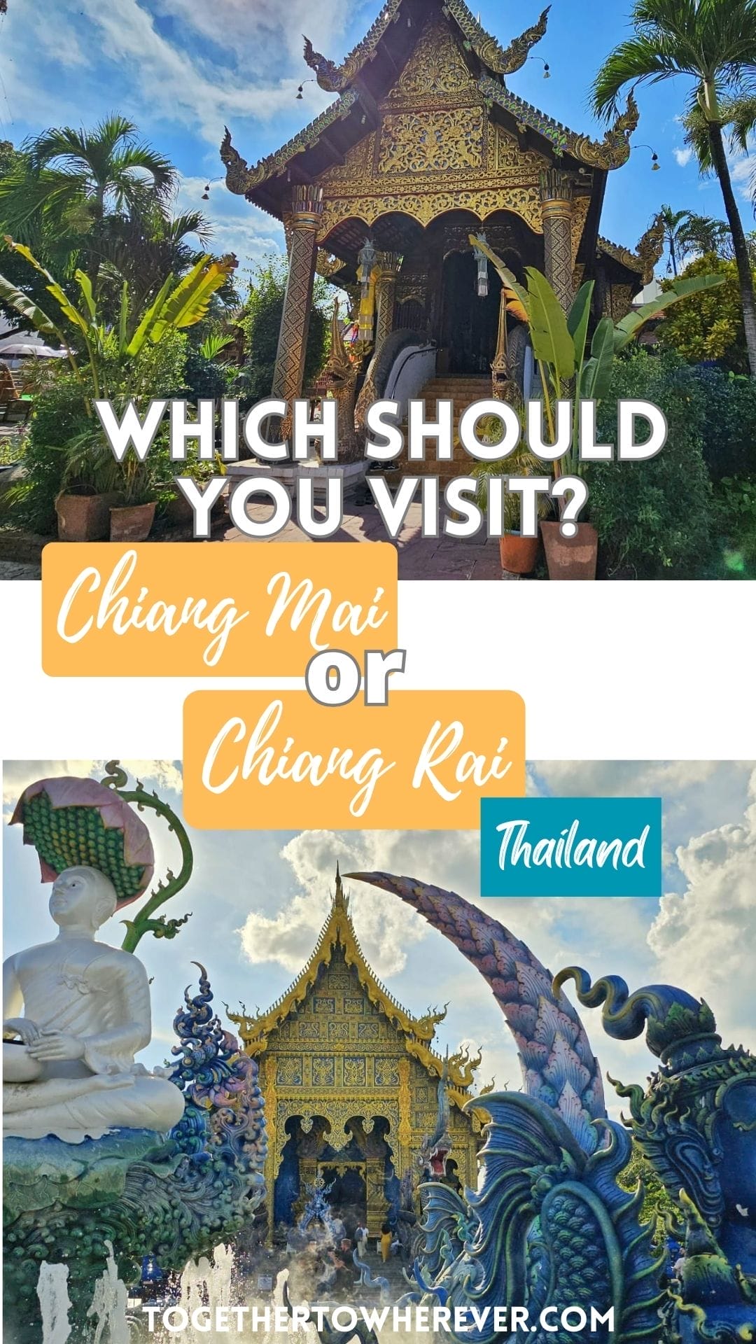 Chiang Mai Vs. Chiang Rai Thailand