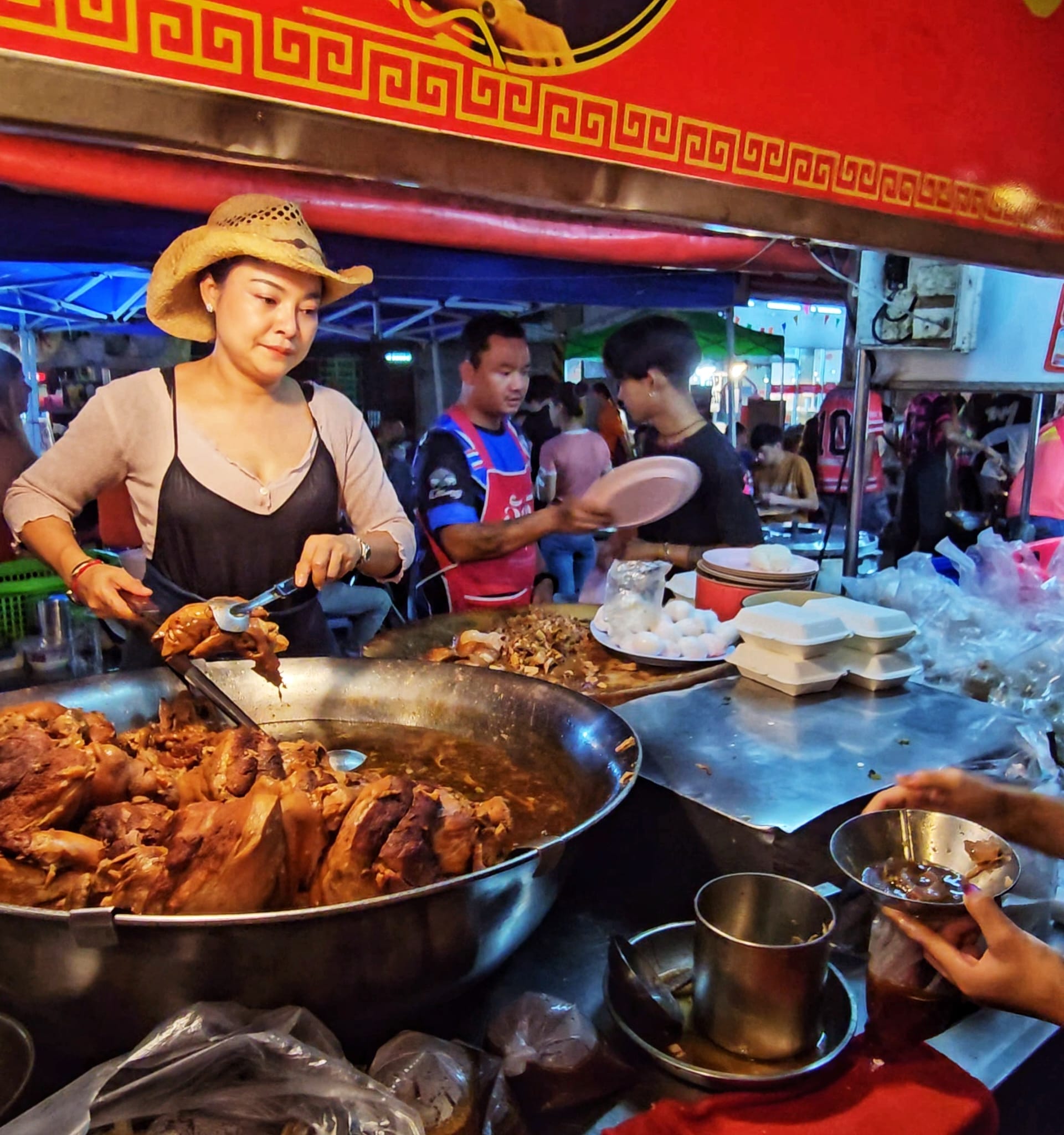 Food stall Northern Thailand