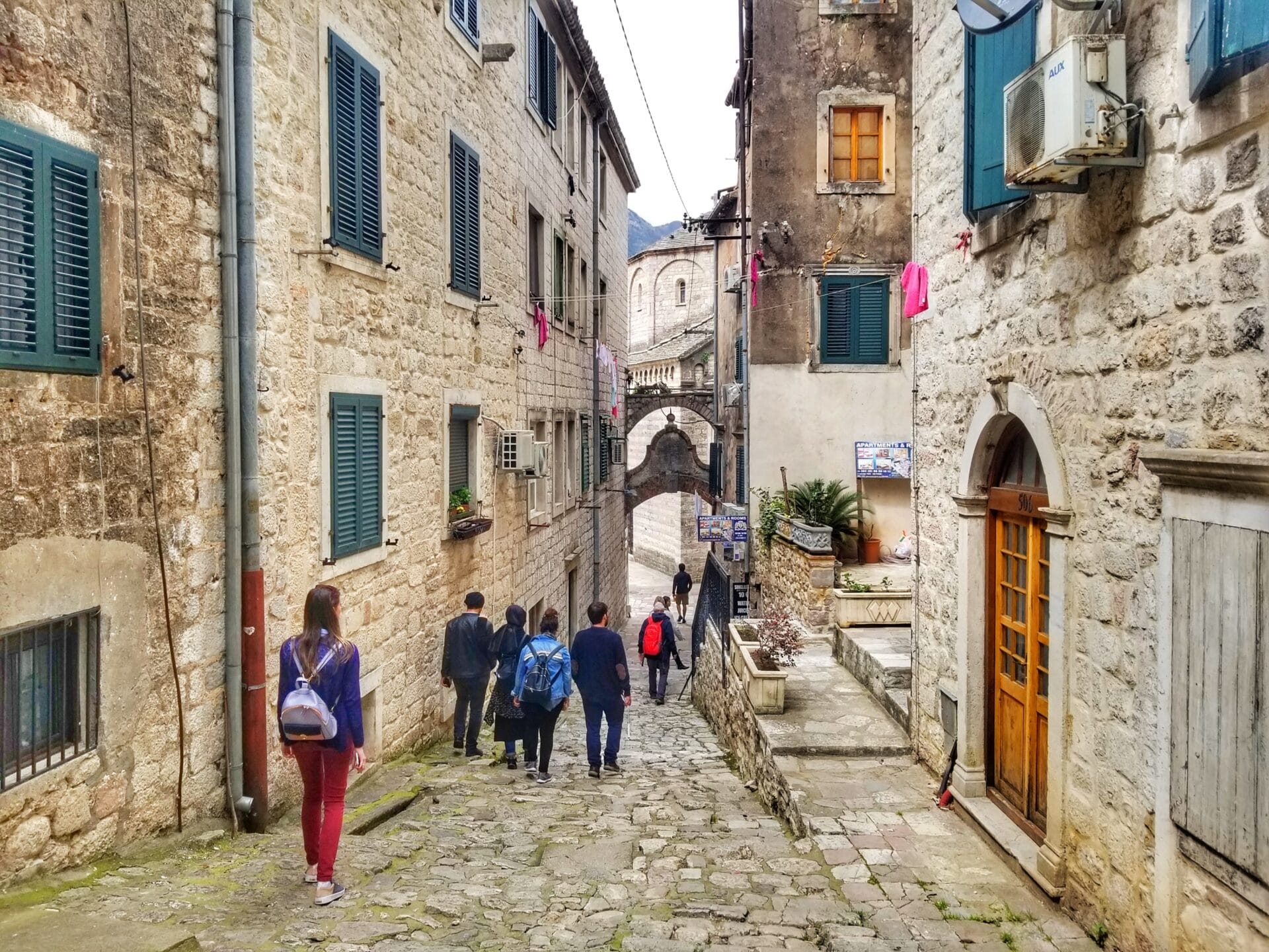 Kotor Montenegró things to do - Old Town Streets Kotor Montenegró things to do - Old Town Streets