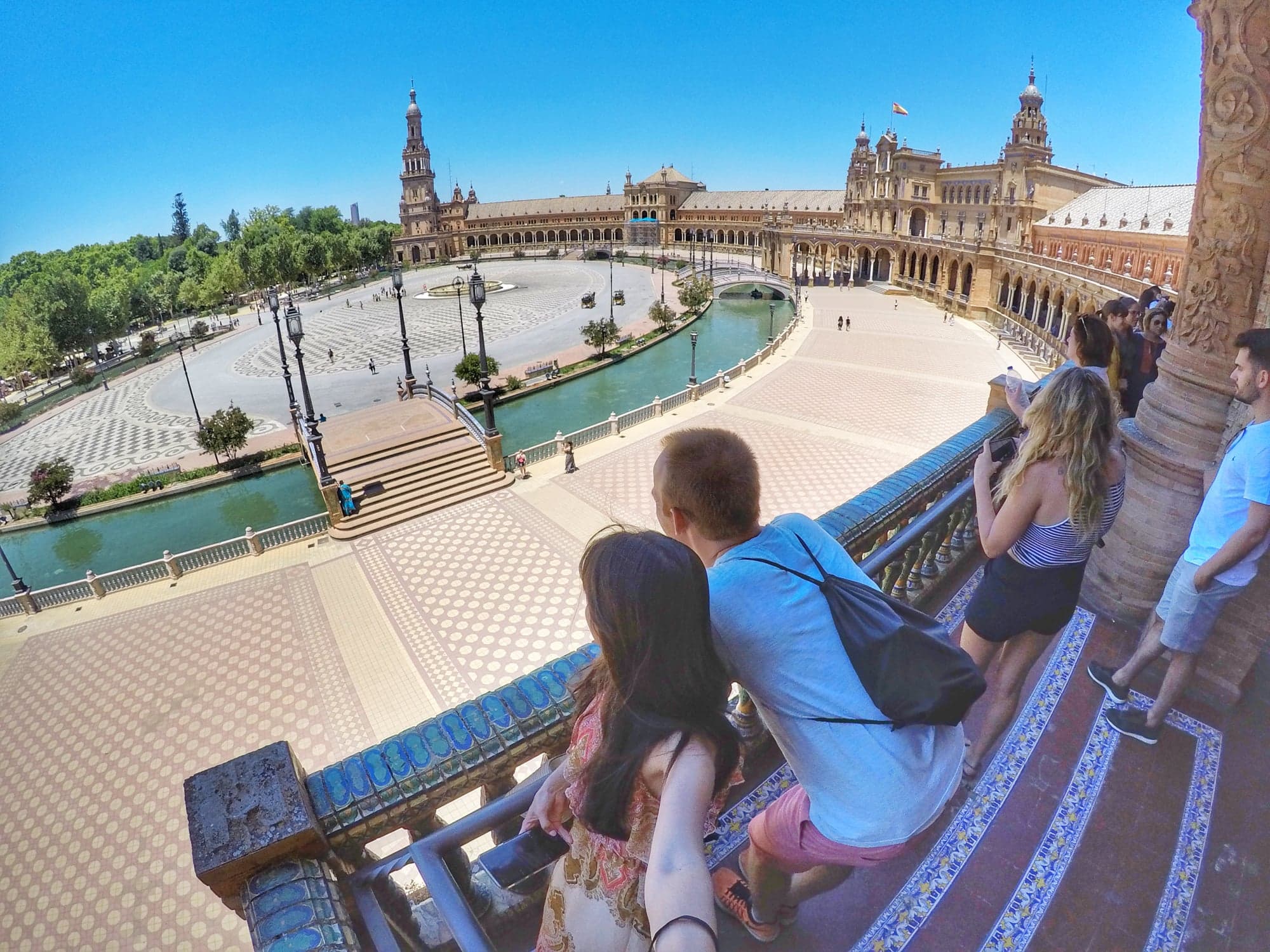 Seville Spain itinerary - Plaza de España
