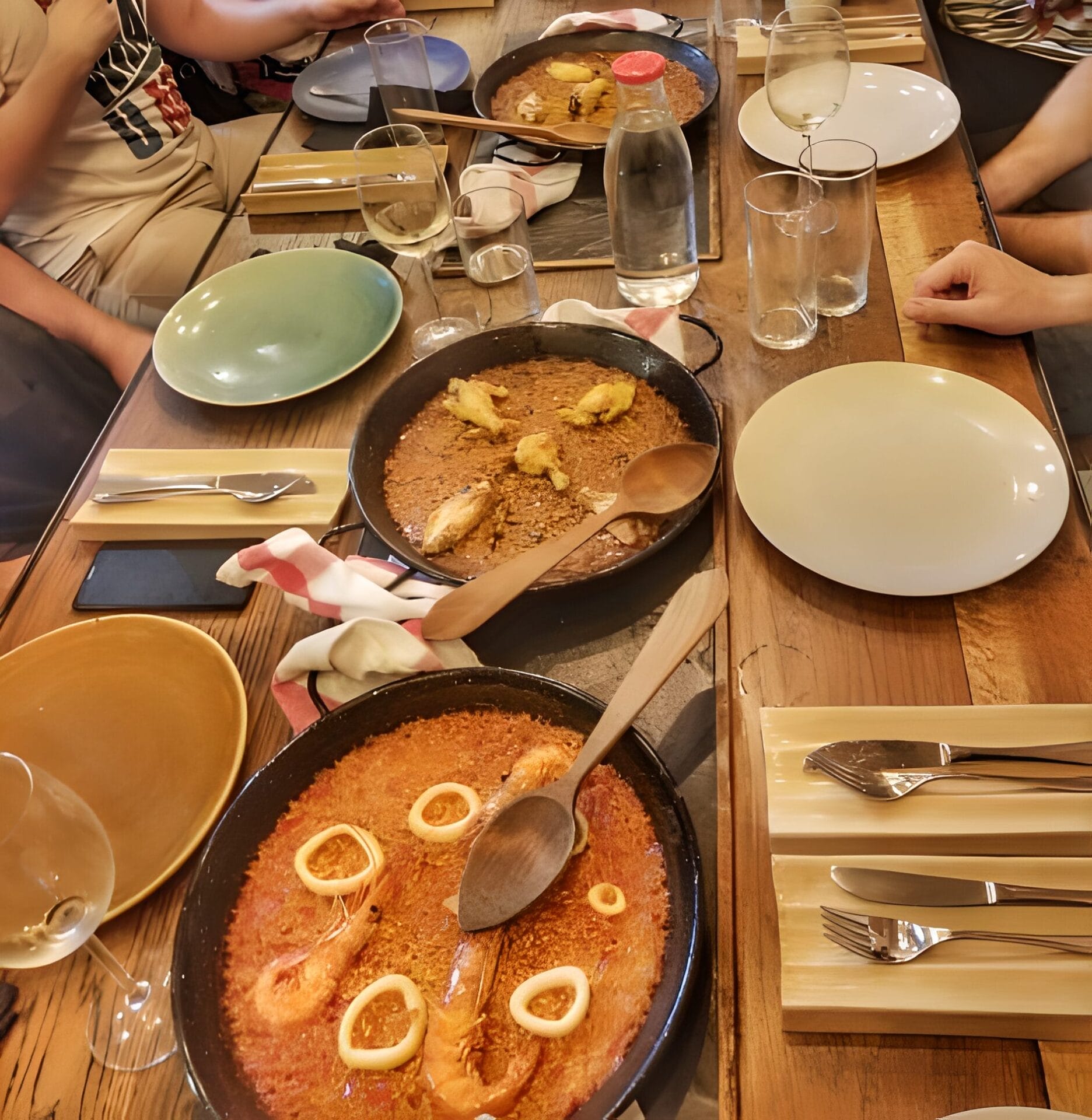cool things to do in Barcelona - paella cooking class