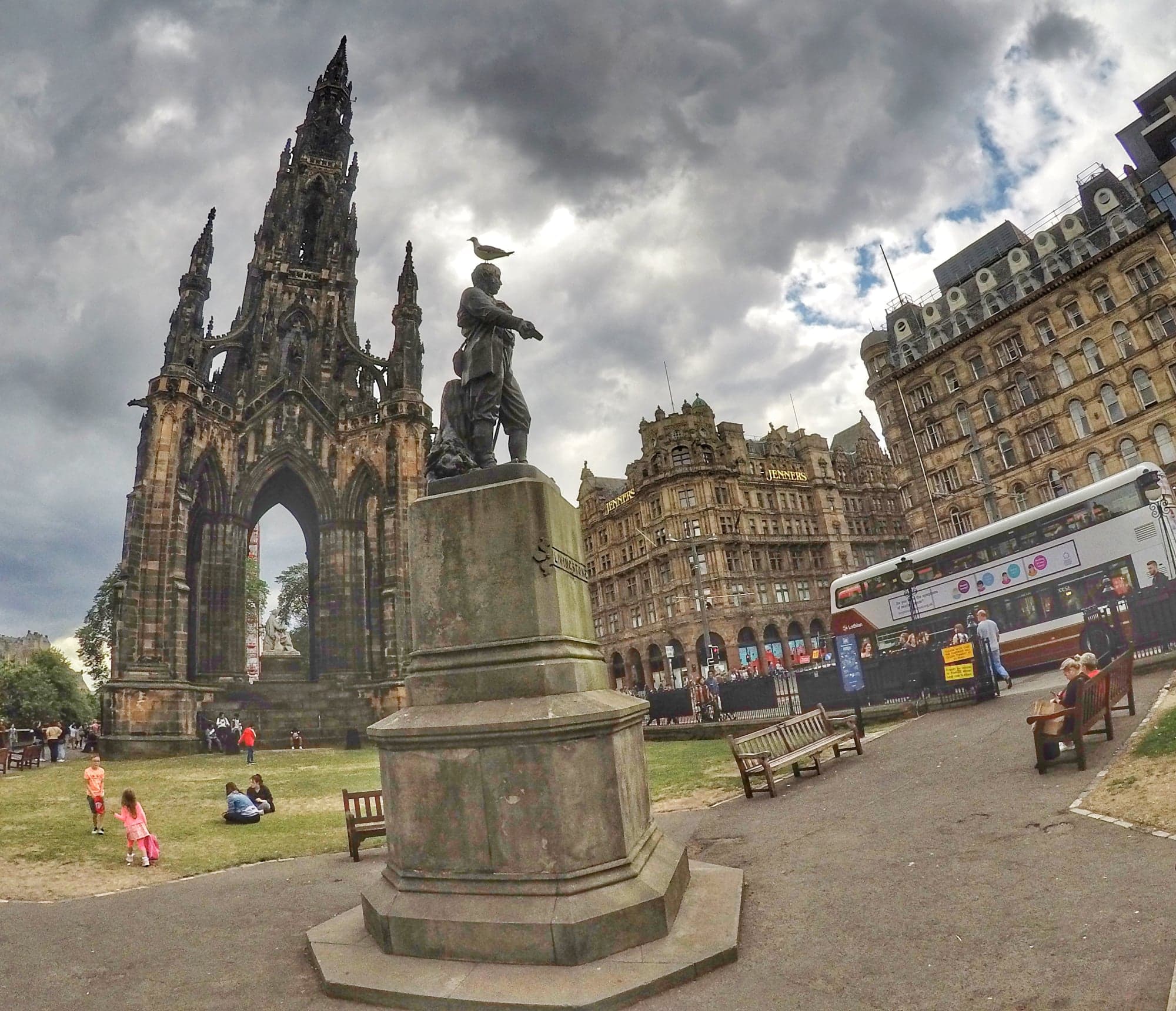 places to visit in Edinburgh - Scott Monument