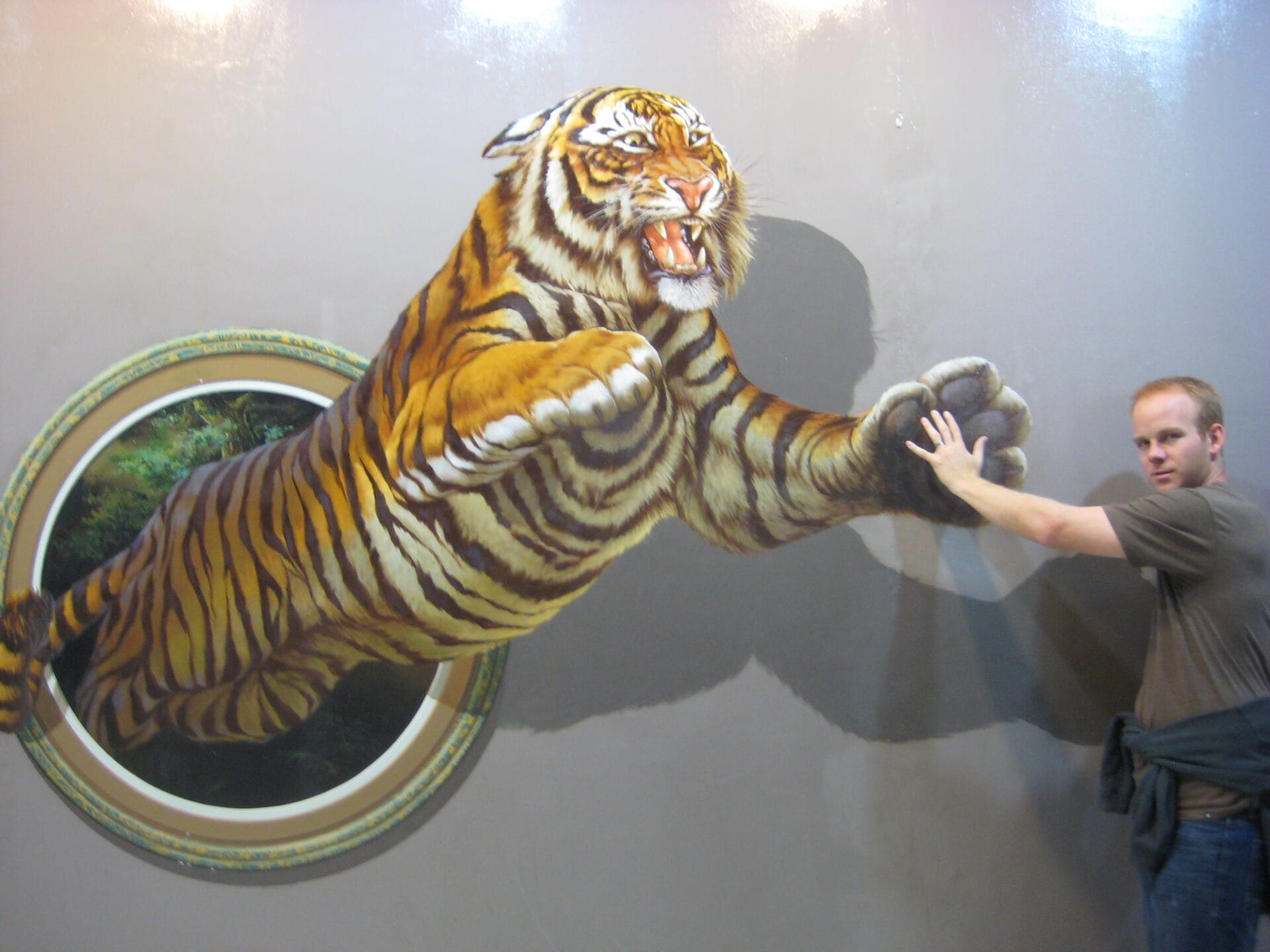 Art In Paradise - Chiang Mai, Thailand. High five!