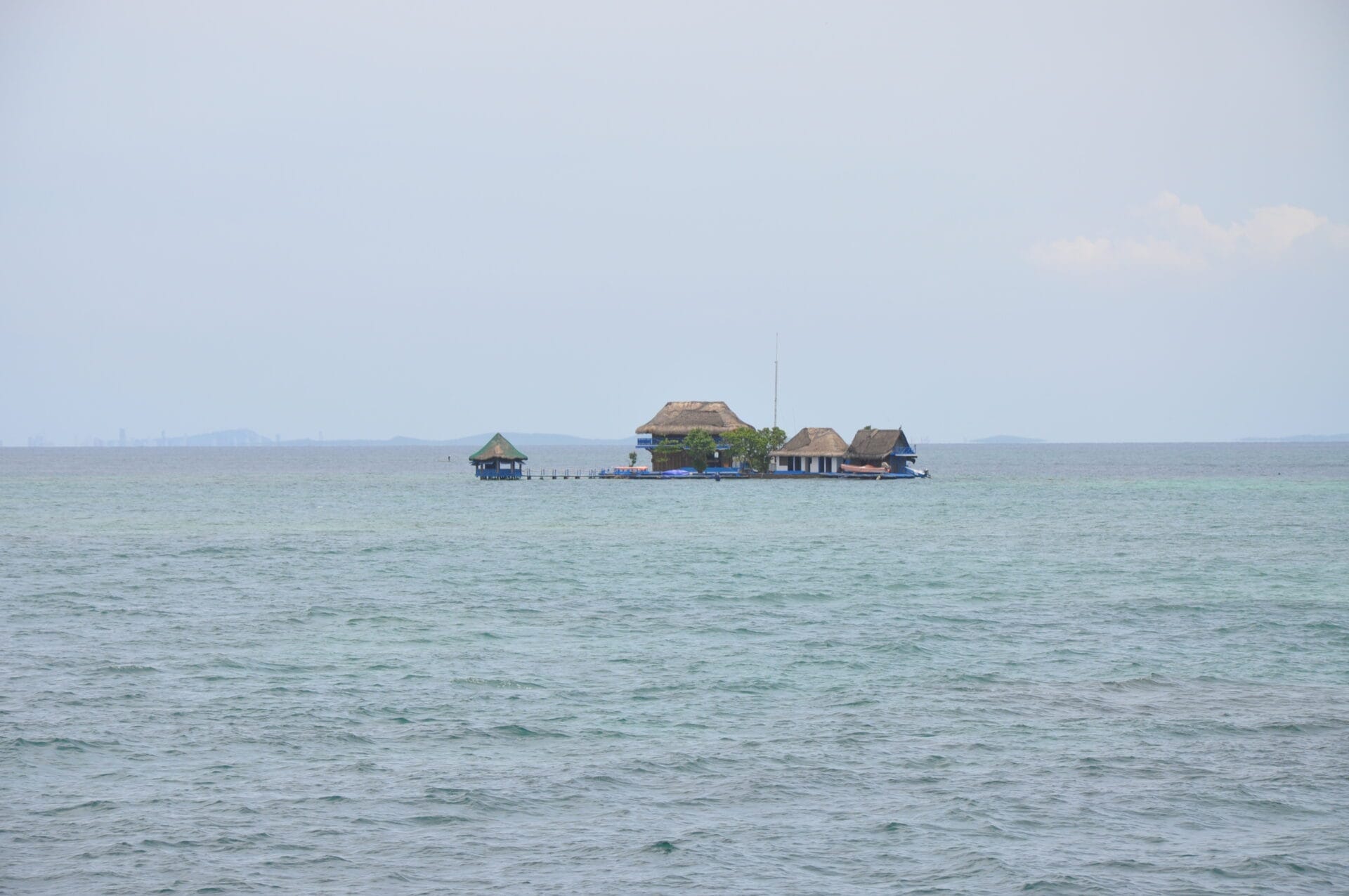 Private island in Islas del Rosario archipelago