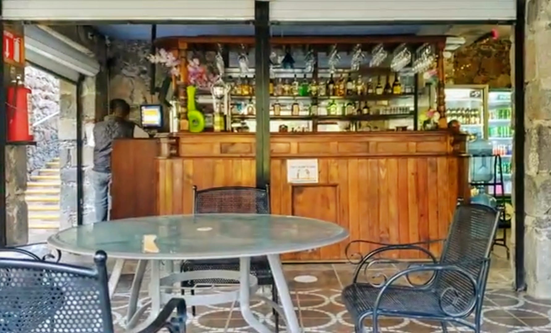 La Gruta Bar - hot springs near San Migel De Allende