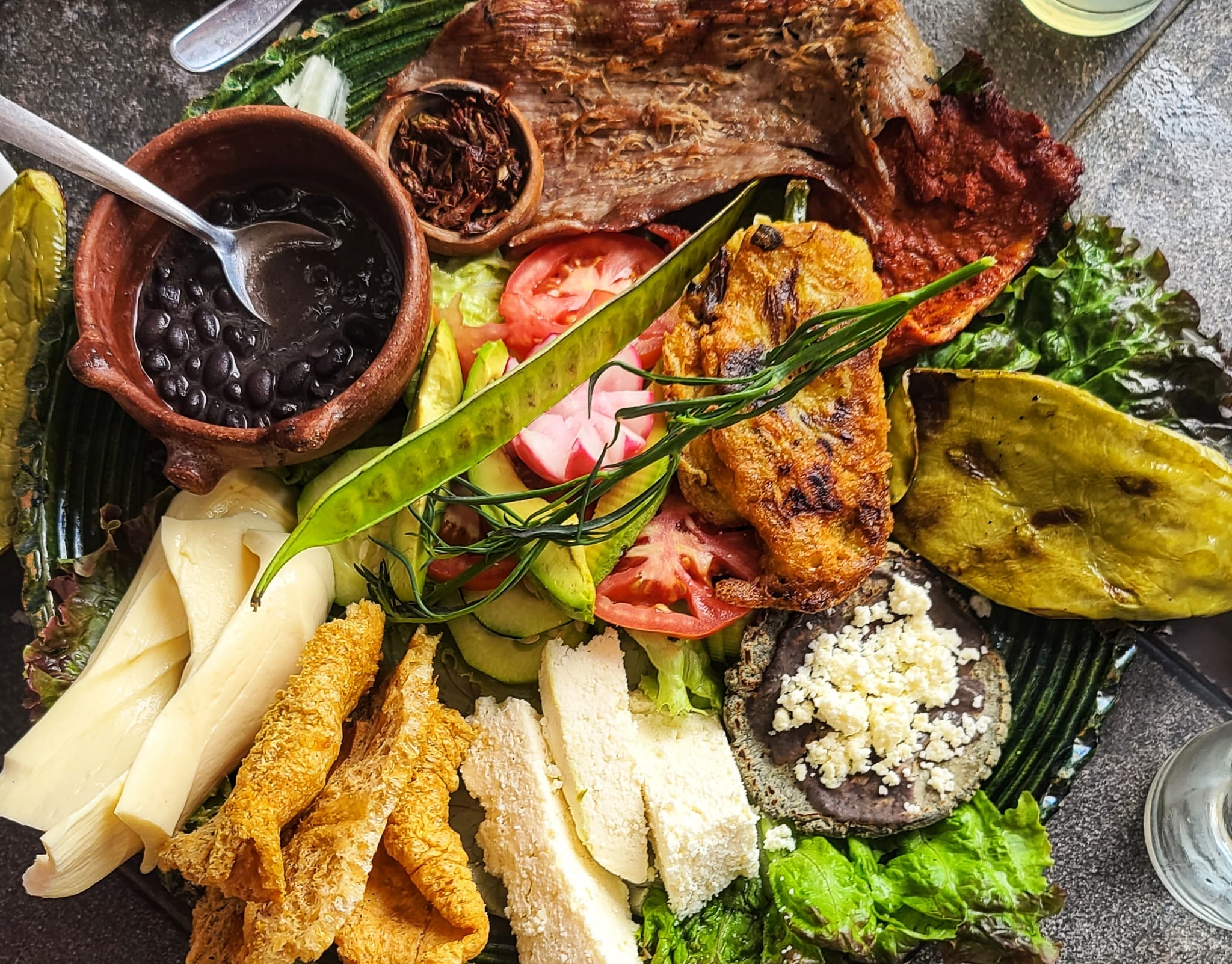 Oaxaca cuisine compared to San Miguel de Allende