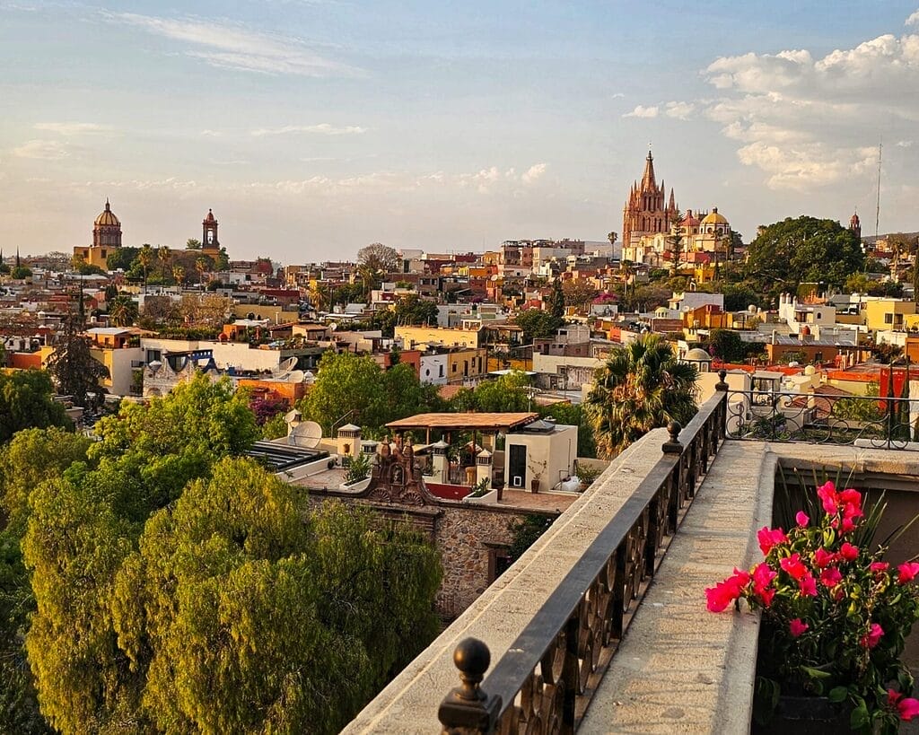 San Miguel De Allende rooftops