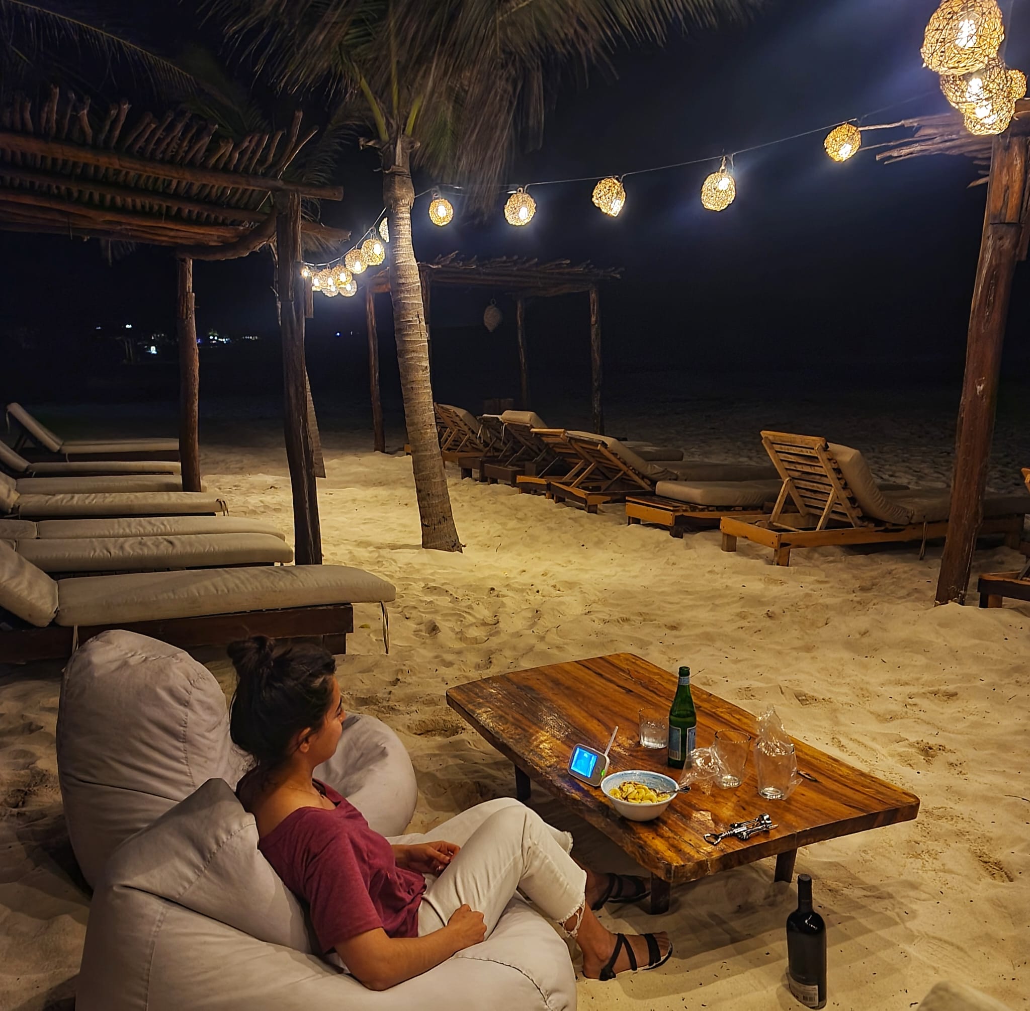 Tulum nightlife compared to Bacalar