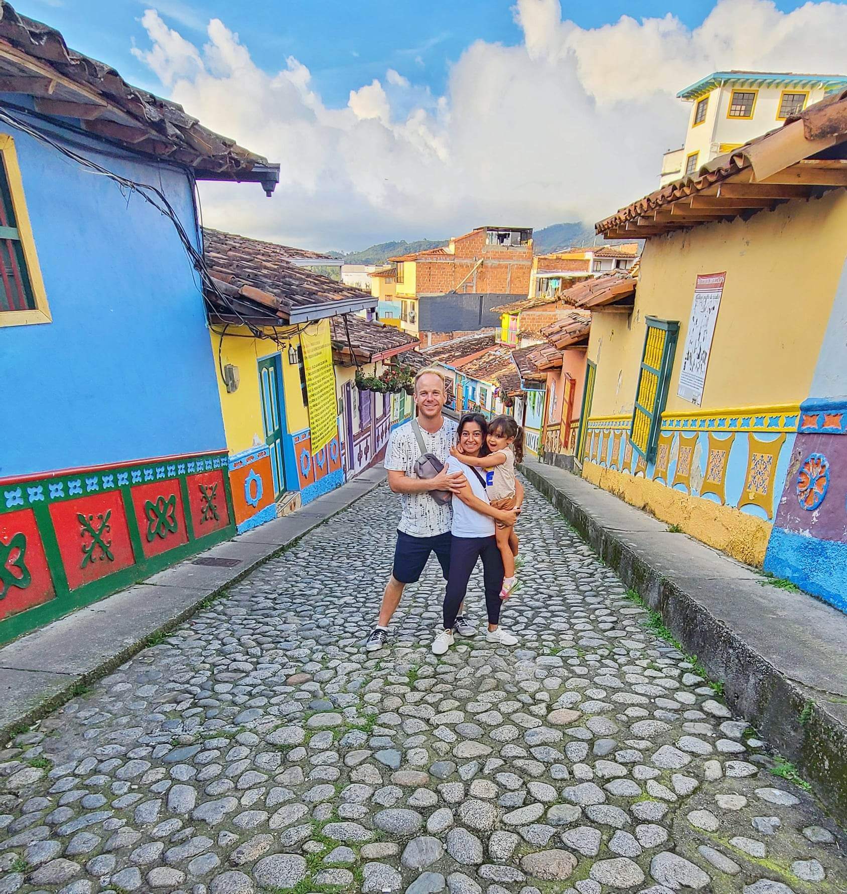 Calle Del Recuerdo sightseeing in Guatape, Colombia