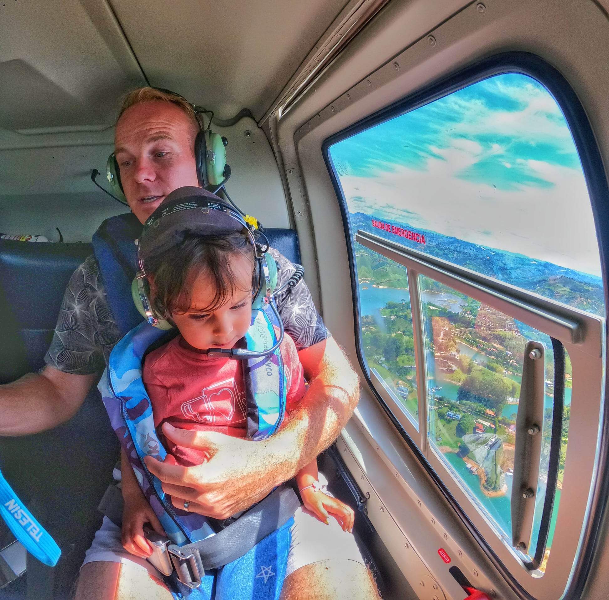 top experience in Guatape- Helicopter ride