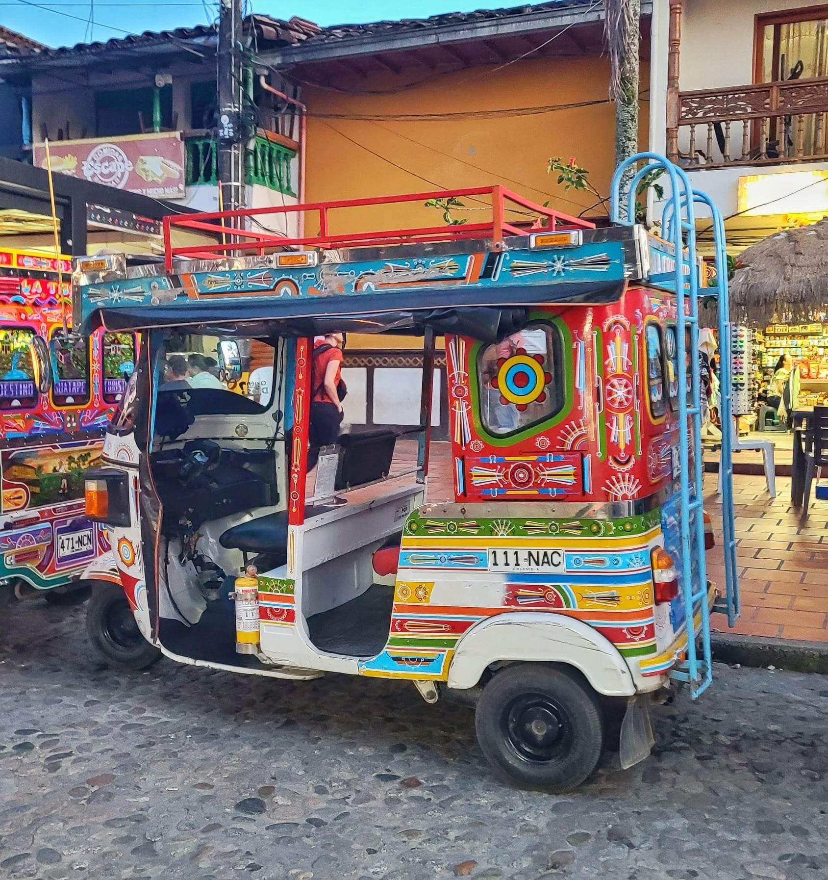 tuk tuk riding in Guatape - how to get around