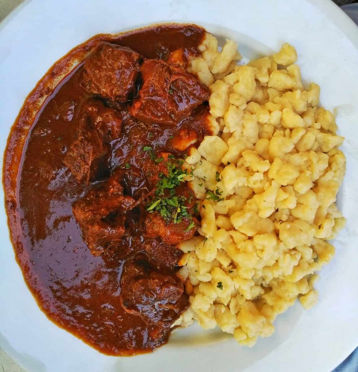 Budapest - eat Hungarian Goulosh during your visit