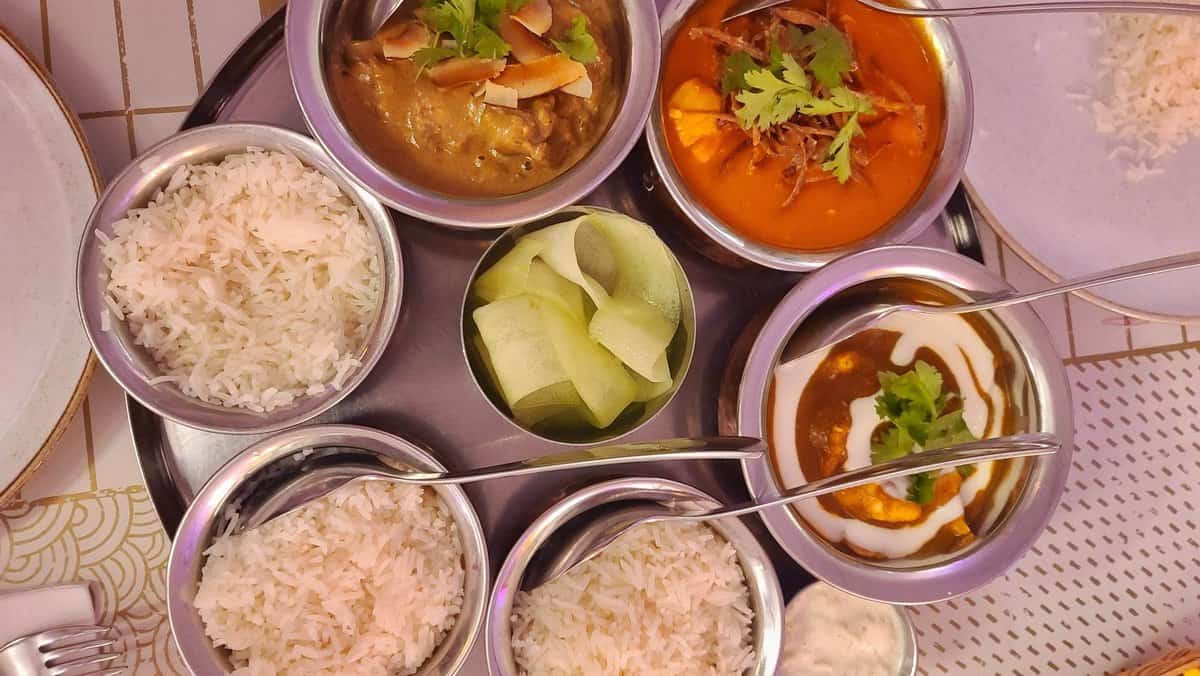 Indian restaurant in Medellin