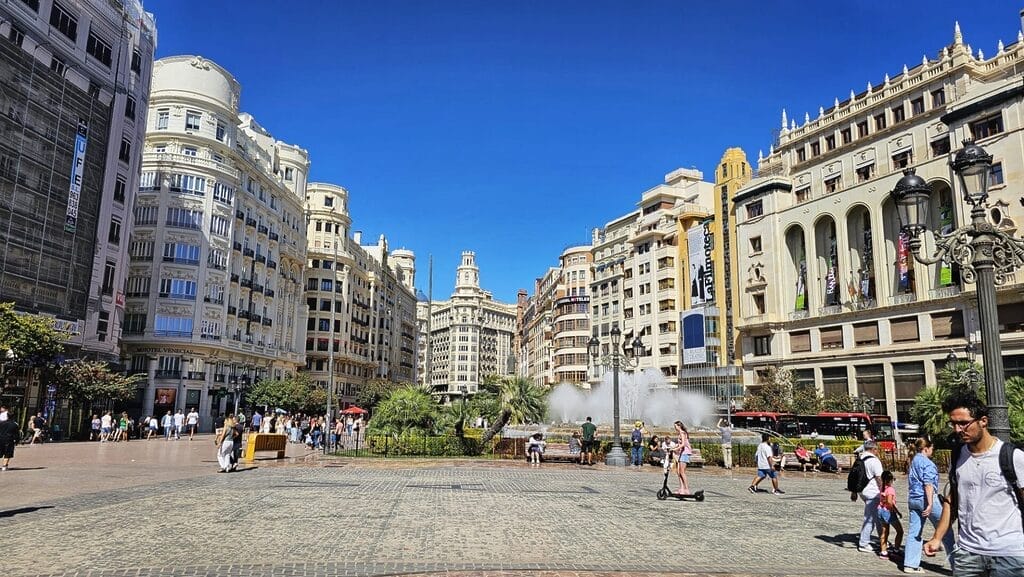 Plaza del Ayuntamiento Valencia